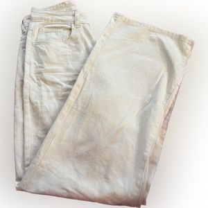 White jeans
